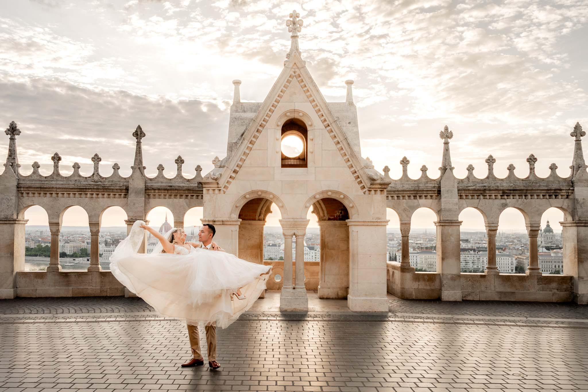 Halászbástya kreatív esküvő Debrecen